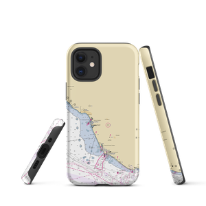 Pierpont Bay Yacht Club (Ventura, CA) NOAA Chart  Tough iPhone Case