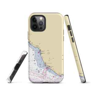 Pierpont Bay Yacht Club (Ventura, CA) NOAA Chart  Tough iPhone Case