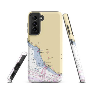 Ventura West Marina (Ventura, CA) NOAA Chart Samsung Phone Case