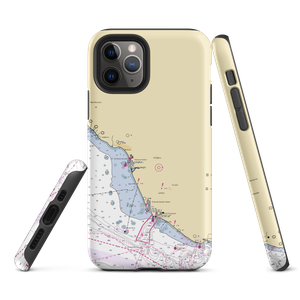 Ventura Yacht Club (Ventura, CA) NOAA Chart  Tough iPhone Case