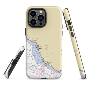 Portside Marina (Ventura, CA) NOAA Chart  Tough iPhone Case