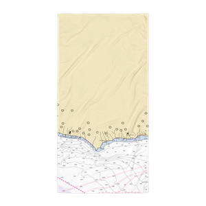 WLMA Marina (Westlake Village, CA) NOAA Chart Towel