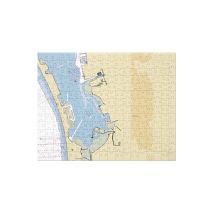 Marine Group Boat Works (San Diego, CA) NOAA Chart Jigsaw Puzzle