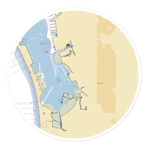 Marine Group Boat Works (San Diego, CA) NOAA Chart Sticker