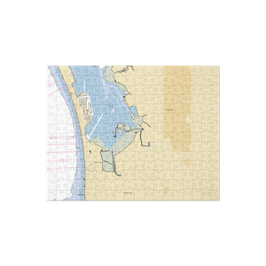 Safe Harbor South Bay (San Diego, CA) NOAA Chart Jigsaw Puzzle