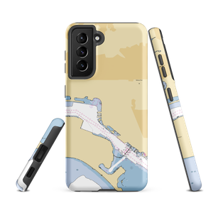 Port of San Diego Cruiser's Anchorage (San Diego, CA) NOAA Chart Samsung Phone Case