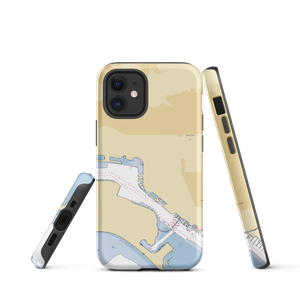 Port of San Diego Cruiser's Anchorage (San Diego, CA) NOAA Chart  Tough iPhone Case