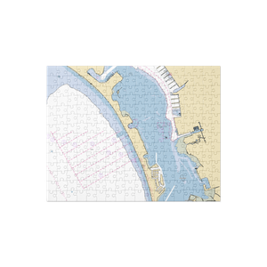 Fiddler's Cove Marina & RV Park (Coronado, CA) NOAA Chart Jigsaw Puzzle