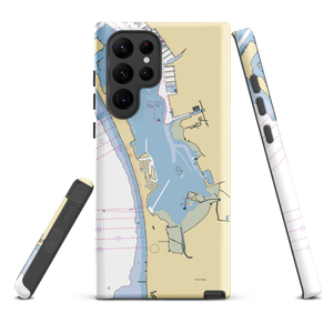 Coronado Cays Yacht Club (San Diego, CA) NOAA Chart Samsung Phone Case