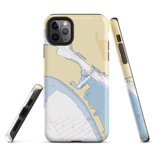 Coronado Yacht Club (San Diego, CA) NOAA Chart  Tough iPhone Case