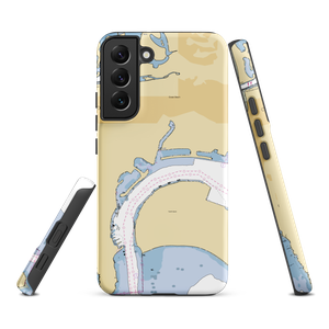 Harbor Island West Fuel Dock (San Diego, CA) NOAA Chart Samsung Phone Case