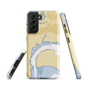 Harbor Island West Fuel Dock (San Diego, CA) NOAA Chart Samsung Phone Case