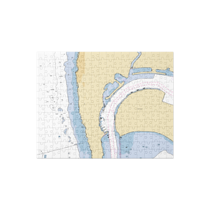 Kona Kai Marina (San Diego, CA) NOAA Chart Jigsaw Puzzle