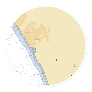 Snug Harbor Marina (Carlsbad, CA) NOAA Chart Sticker