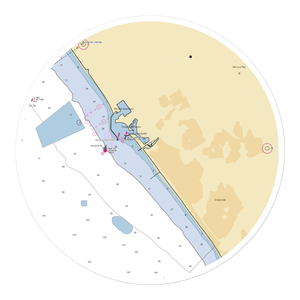 Oceanside Fuel Dock (Carlsbad, CA) NOAA Chart Sticker