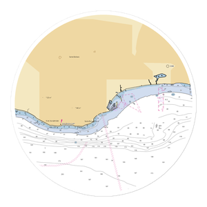 Sea Landing (Santa Barbara, CA) NOAA Chart Sticker