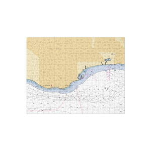 Santa Barbara Fuel Dock (Santa Barbara, CA) NOAA Chart Jigsaw Puzzle