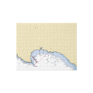 Avila People's Wharf (Avila Beach, CA) NOAA Chart Jigsaw Puzzle