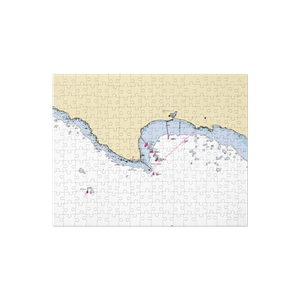 Port San Luis Pier (Avila Beach, CA) NOAA Chart Jigsaw Puzzle