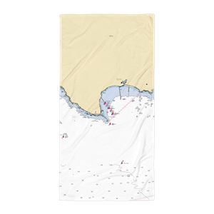 Port San Luis Pier (Avila Beach, CA) NOAA Chart Towel