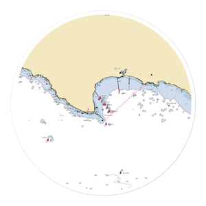 Port San Luis Pier (Avila Beach, CA) NOAA Chart Sticker