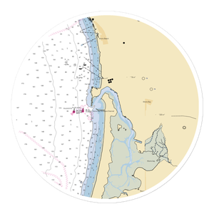 Morro Bay Fuel Dock (Morro Bay, CA) NOAA Chart Sticker