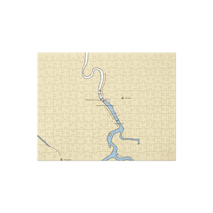 Mossdale Mobile Home & Docks (Lathrop, CA) NOAA Chart Jigsaw Puzzle