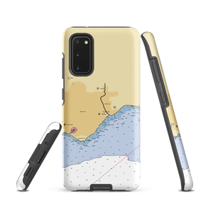 Soquel Cove Mooring (Santa Cruz, CA) NOAA Chart Samsung Phone Case