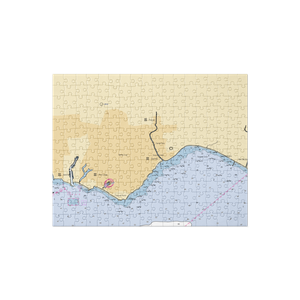 Capitola Boat and Bait (Santa Cruz, CA) NOAA Chart Jigsaw Puzzle