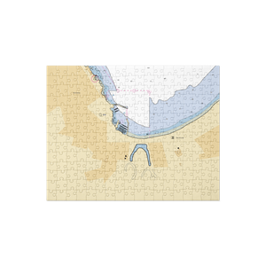 Monterey Peninsula Yacht Club (Monterey, CA) NOAA Chart Jigsaw Puzzle