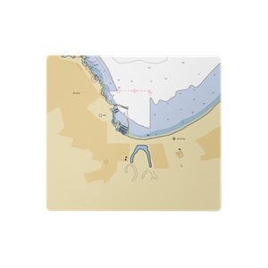 Monterey Municipal Marina (Monterey, CA) NOAA Chart  Gaming Mouse Pad