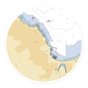 Monterey Bay Boatworks (Monterey, CA) NOAA Chart Sticker