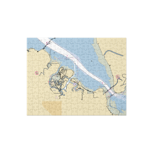 Westpoint Harbor (Redwood City, CA) NOAA Chart Jigsaw Puzzle