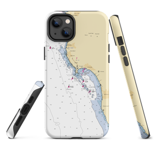 Pillar Point Harbor (El Granada, CA) NOAA Chart  Tough iPhone Case