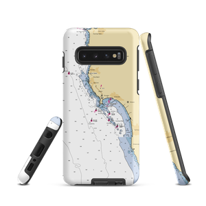 Half Moon Bay Yacht Club (El Granada, CA) NOAA Chart Samsung Phone Case