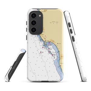 Half Moon Bay Yacht Club (El Granada, CA) NOAA Chart Samsung Phone Case