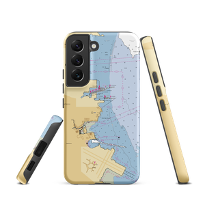 Oyster Point Fuel Dock (Brisbane, CA) NOAA Chart Samsung Phone Case