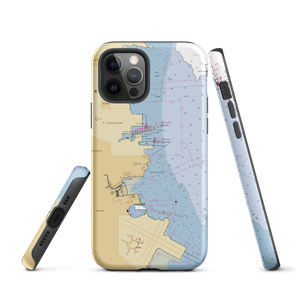 Oyster Point Fuel Dock (Brisbane, CA) NOAA Chart  Tough iPhone Case