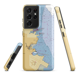 Oyster Point Marina (Brisbane, CA) NOAA Chart Samsung Phone Case