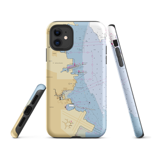 Oyster Point Marina (Brisbane, CA) NOAA Chart  Tough iPhone Case