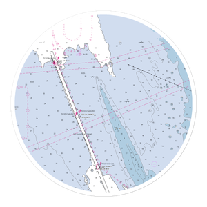 Sierra Point Yacht Club (Brisbane, CA) NOAA Chart Sticker