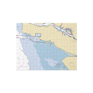 Safe Harbor Ballena Isle (Alameda, CA) NOAA Chart Jigsaw Puzzle