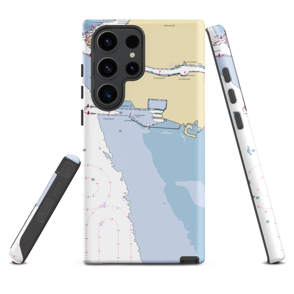 San Francisco Boatworks (San Francisco, CA) NOAA Chart Samsung Phone Case Samsung Galaxy S23 Ultra model shown