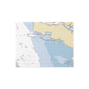 San Francisco Boatworks (San Francisco, CA) NOAA Chart Jigsaw Puzzle