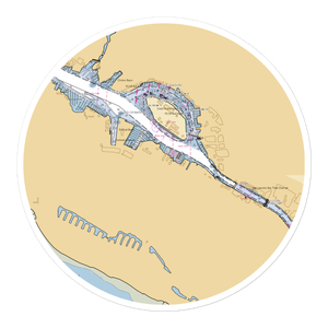 Svenden's Boat Works (Oakland, CA) NOAA Chart Sticker