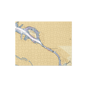 Union Point Marina (Oakland, CA) NOAA Chart Jigsaw Puzzle