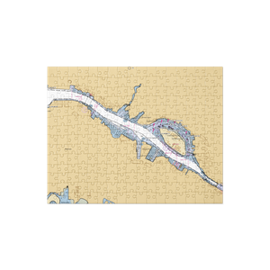 Fortman Marina (Alameda, CA) NOAA Chart Jigsaw Puzzle