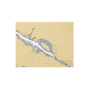 Grand Marina (Alameda, CA) NOAA Chart Jigsaw Puzzle