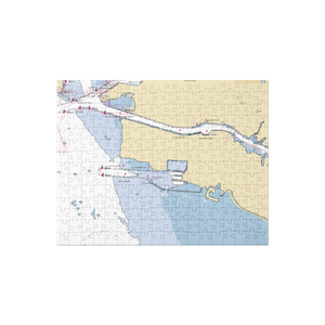 Bay View Boat Club (San Francisco, CA) NOAA Chart Jigsaw Puzzle