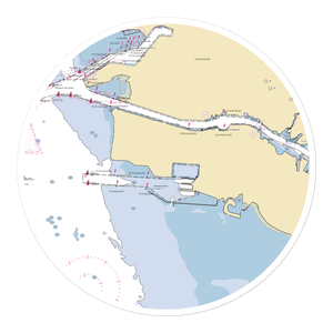 Bay View Boat Club (San Francisco, CA) NOAA Chart Sticker